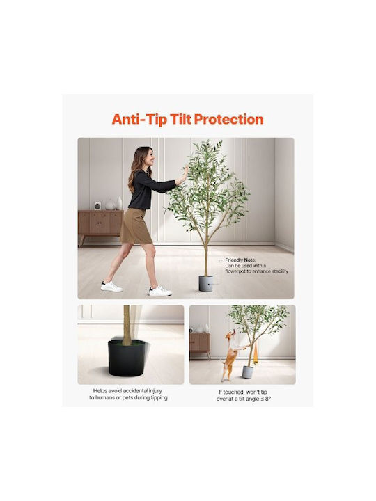Vevor Tall Artificial Olive 150cm Potted Plant Home or Office Rzs5ftglsslx6a0m6001v0