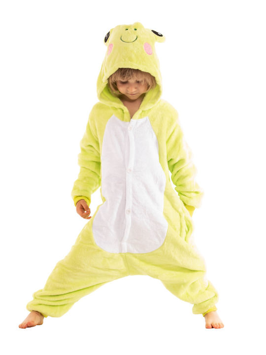Kinder Einteiliger Schlafanzug Green