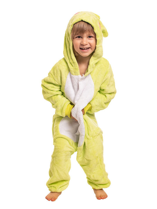 Детска цяла пижама Green