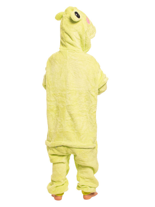 Kinder Einteiliger Schlafanzug Green