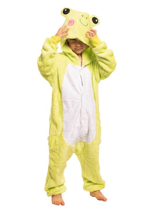 Kinder Einteiliger Schlafanzug Green