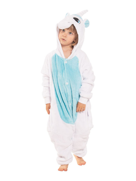 Kinder Einteiliger Schlafanzug Blue