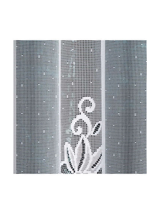 Markizeta Curtain with Pencil Pleat Berenika White 140x330cm