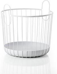 Zone Denmark Badezimmerboxen Organizer Metallisch Ø40,6x41,1 Inu Weiches Grau