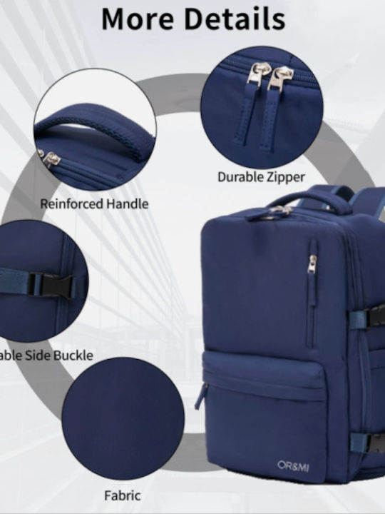 Ormi Backpack Waterproof 25lt Navy Blue