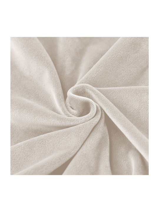 Ubieramy Meble Elastische Abdeckung für Stuhl Cool Beige 40x40cm 1Stück