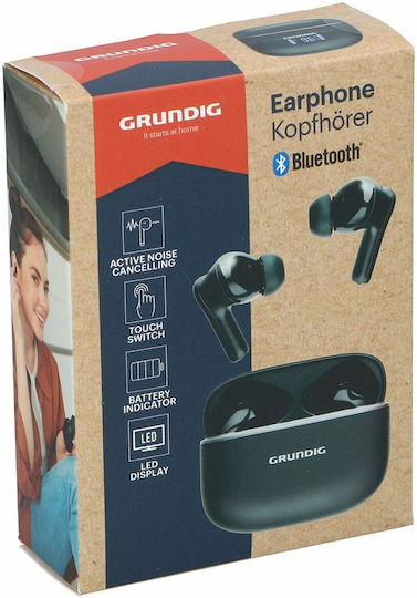 Grundig In-Ear Bluetooth-Freisprecheinrichtung Kopfhörer mit Ladeetui Schwarz