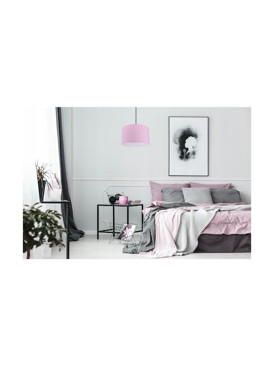 Light Home Κρεμαστό Φωτιστικό Κίτρινο με Ντουί E27