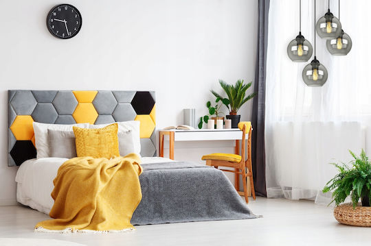 Light Home Регулируема Висящо Осветително Тяло Бял Топка с Цокъл E27