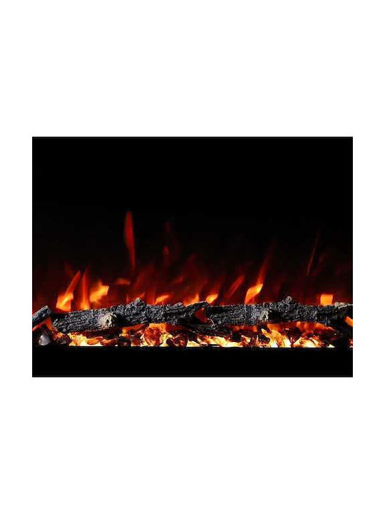 Electric Fireplace Smart Notting Hill 50 Wall Mounted Insert LED 1800w Hitense