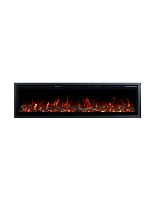 Electric Fireplace Smart Notting Hill 42 Wall Mounted Insert LED 1800w Hitense