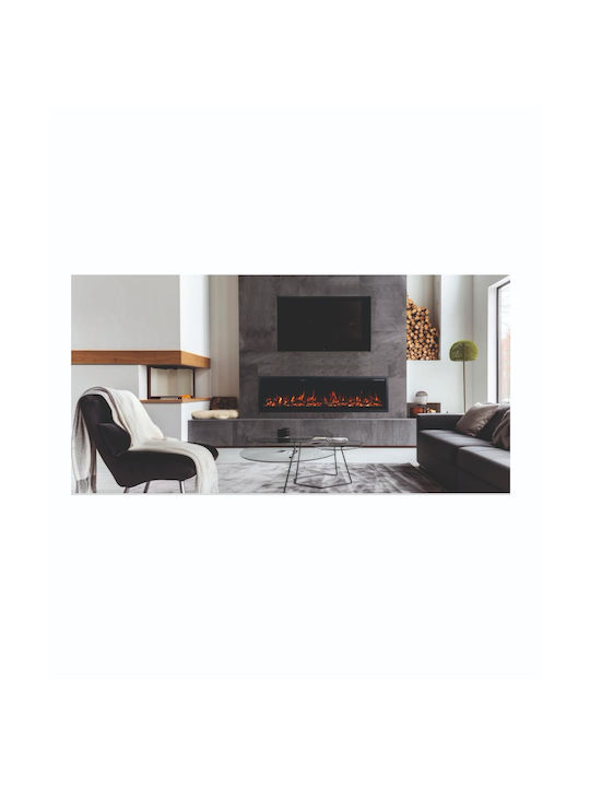 Electric Fireplace Smart Notting Hill 42 Wall Mounted Insert LED 1800w Hitense