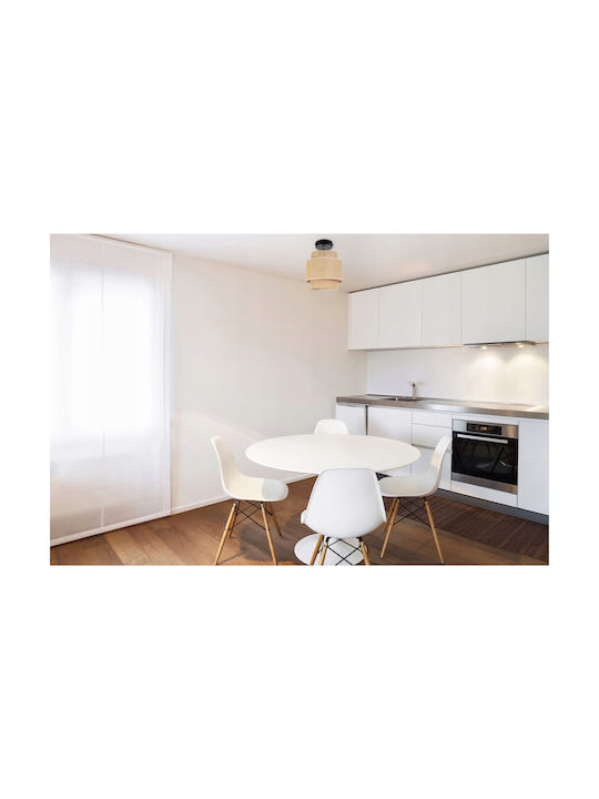 Light Home Модерен Осветително тяло За стена с фасунга E27 Черен