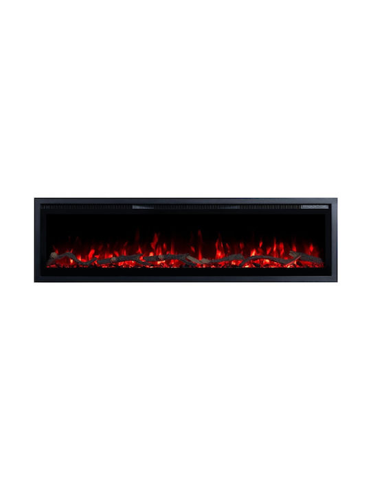 Electric Fireplace Smart Notting Hill 42 Wall Mounted Insert LED 1800w Hitense