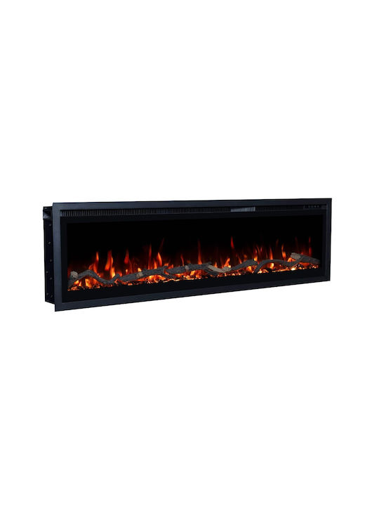 Electric Fireplace Smart Notting Hill 42 Wall Mounted Insert LED 1800w Hitense