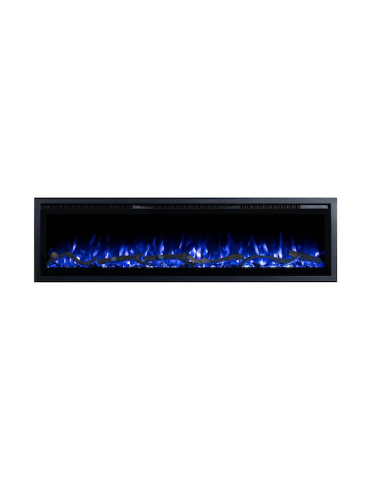 Electric Fireplace Smart Notting Hill 42 Wall Mounted Insert LED 1800w Hitense
