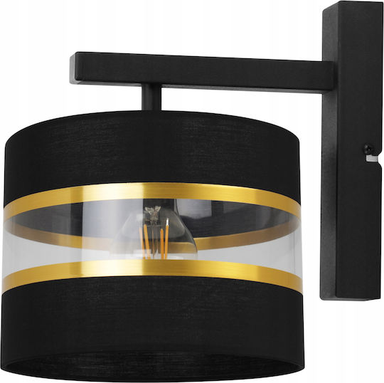 Light Home Modern Lumină de Perete cu Soclu E27 Negru