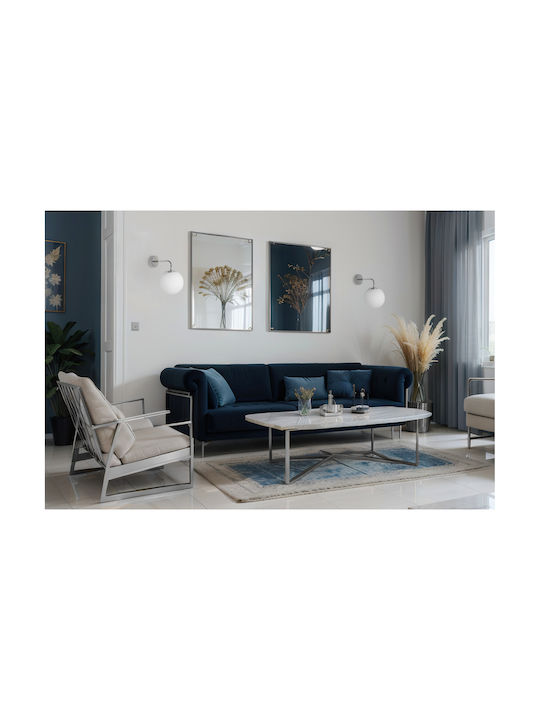 Light Home Modern Leuchte Wand mit Fassung E14 Weiß
