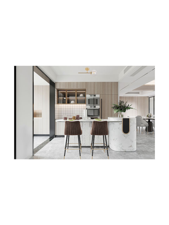 Light Home Leuchte Wand mit Fassung E14 Gold