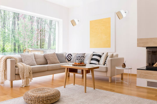 Light Home Modern Leuchte Wand mit Fassung E27 Weiß