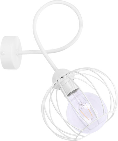 Light Home Modern Lumină de Perete cu Soclu E27 Negru