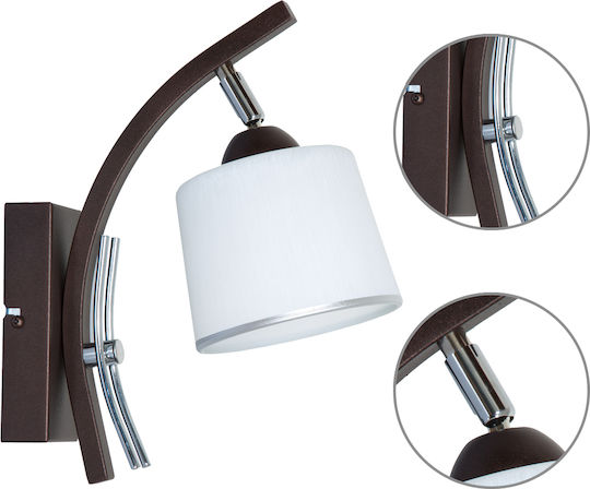 Light Home Modern Leuchte Wand mit Fassung E27 Gray