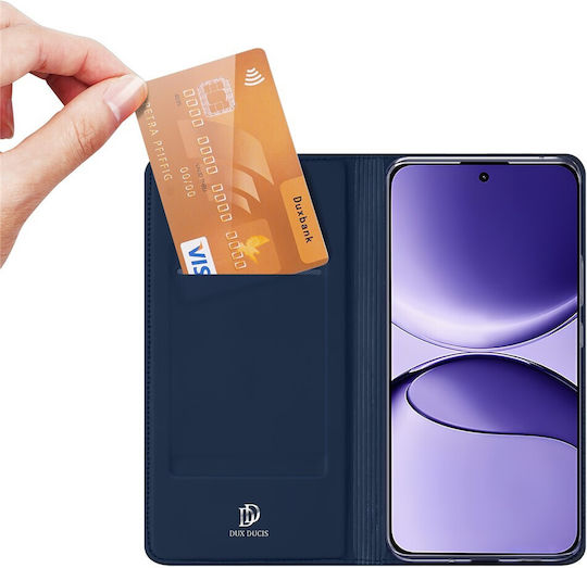 Dux Ducis Skin Pro Series Book Synthetic Leather / Silicone Blue (Poco F7)