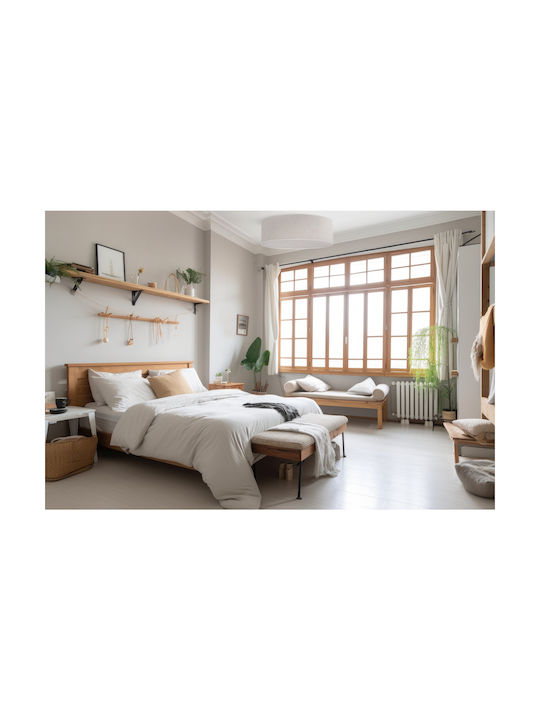 Light Home Таванно осветление Бяла с Фасунга E27