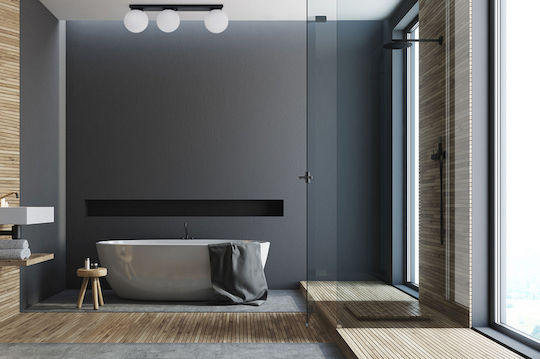 Light Home Plafonieră de Tavan Albă cu Soclu E14