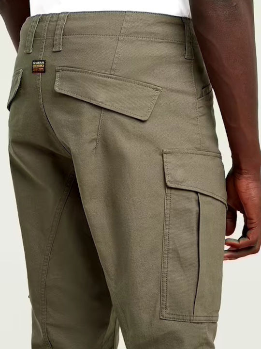Pocket 3D Cargo Pants Elastic in Skinny Fit Khaki D24307 E172 273