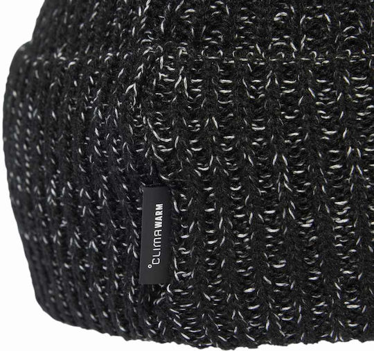 Beanie Unisex Căciulă Tricotat în culoarea Negru