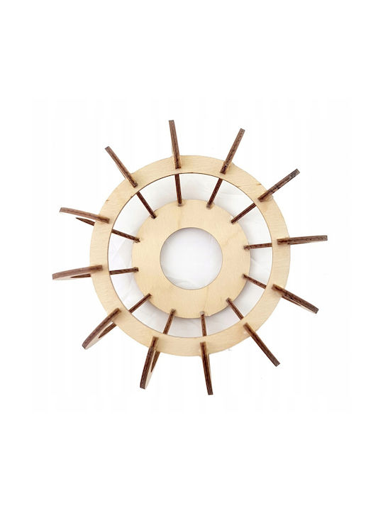 Light Home Πλαφονιέρα Οροφής Μαύρη