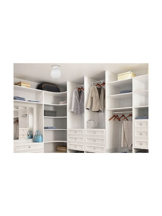 Light Home Πλαφονιέρα Οροφής Λευκή