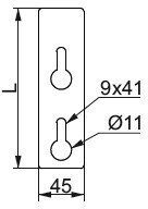 Flat Pressure Bar Pdow20nmc