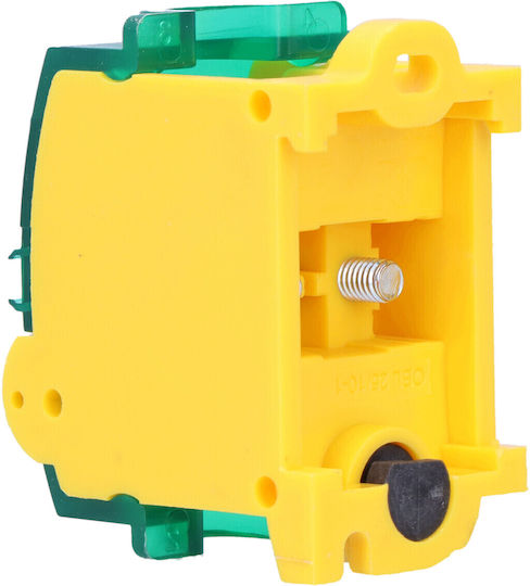 Insulating Branch Connector Yellow-green Obl 25/10-1