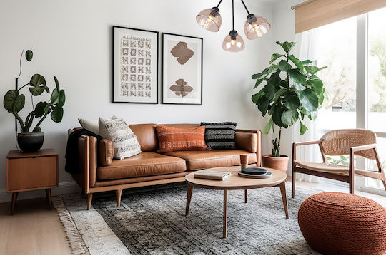 Light Home Πλαφονιέρα Οροφής Μελί με Ντουί E27