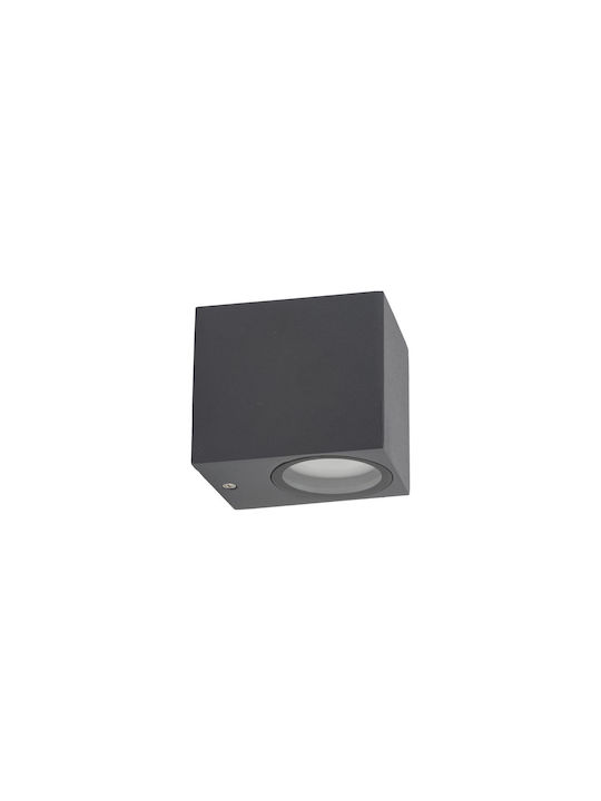 TK Lighting Single Spot with Socket GU10 in Gray Color