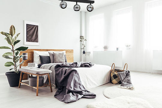 Light Home Triplu Spot cu Soclu GU10 în Culoare Negru