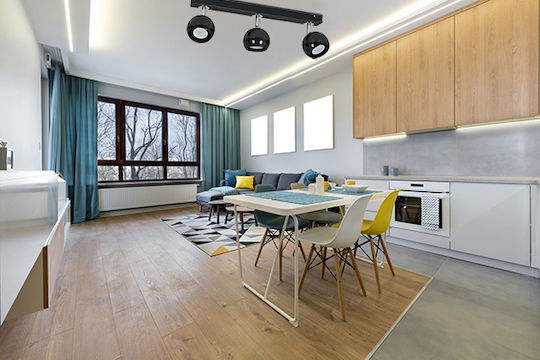 Light Home Dreifach Spot mit Fassung GU10 in Schwarz Farbe