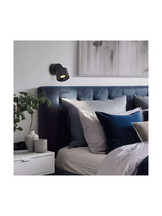 TK Lighting LED Ρυθμιζόμενο Λευκό Σποτ σε Μαύρο Χρώμα