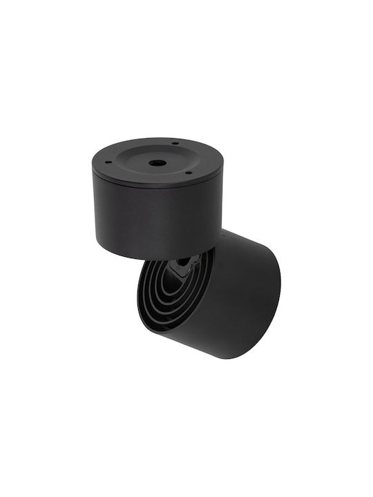 TK Lighting LED Ρυθμιζόμενο Λευκό Σποτ σε Μαύρο Χρώμα