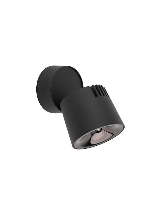 TK Lighting LED Warm zu kühlem Weiß Spot in Schwarz Farbe