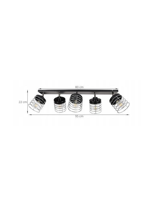 Light Home Σποτ με Ντουί E27 σε Λευκό Χρώμα