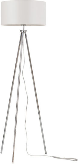 Light Home Lampa de podea Î145xL40cm. cu Soclu pentru Bec E27 Negru
