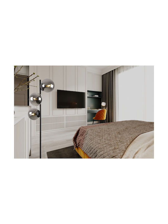 Light Home Φωτιστικό Δαπέδου Μαύρο