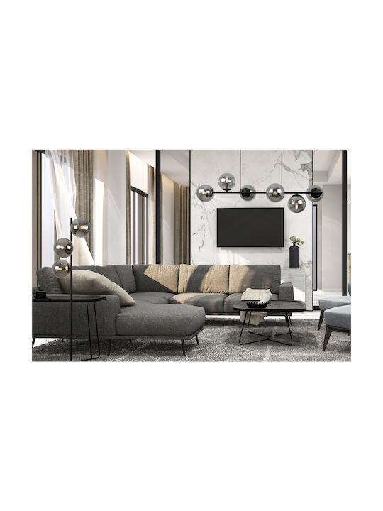 Light Home Φωτιστικό Δαπέδου Μαύρο