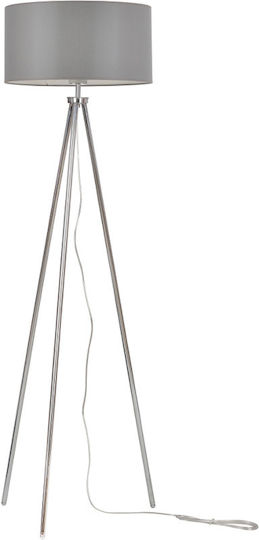 Light Home Lampa de podea Î145xL40cm. cu Soclu pentru Bec E27 Negru