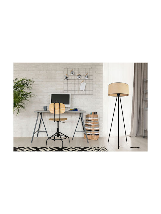 Light Home Stehleuchte H150cm. mit Fassung für Lampe E27 Weiß