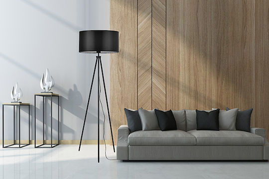 Light Home Floor Lamp Black