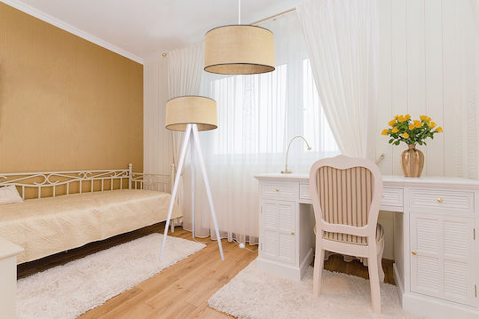Light Home Floor Lamp H145cm. White